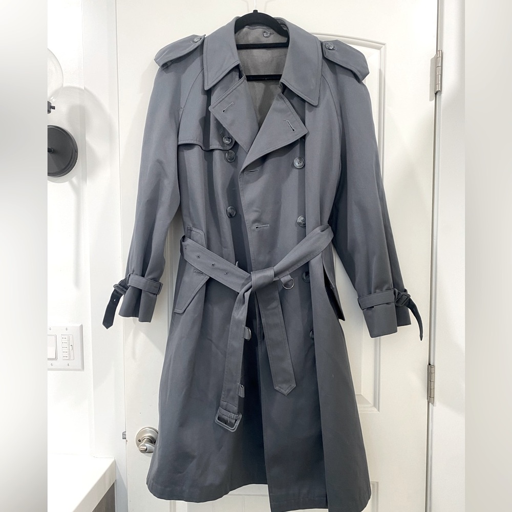 Ron Chereskin Men Trench Coat